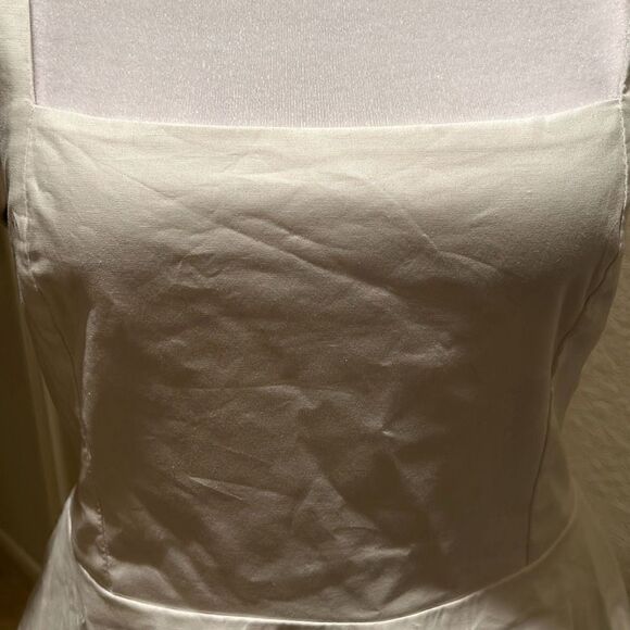 Show Me Your Mumu Womens Medium Mini Dress White Tie Shoulders Smocked Back NWOT - Picture 7 of 9